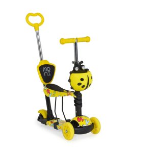 Lollipop katicás 3in1 átalakítható roller üléssel - Sárga