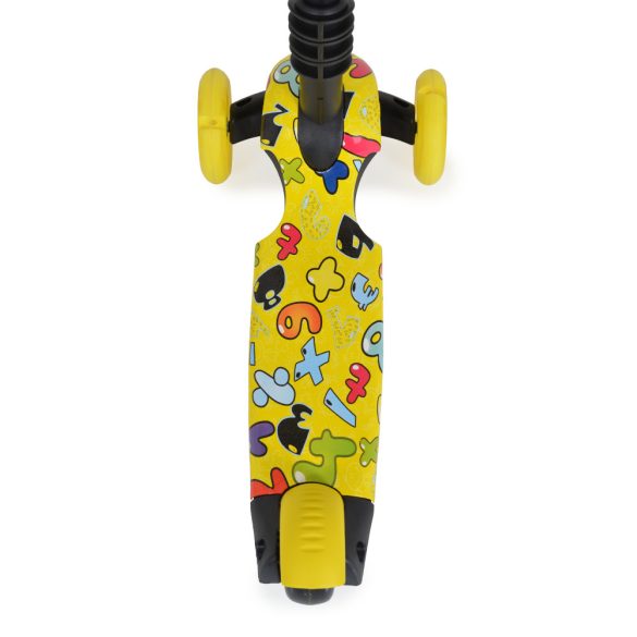 Lollipop katicás 3in1 átalakítható roller üléssel - Sárga