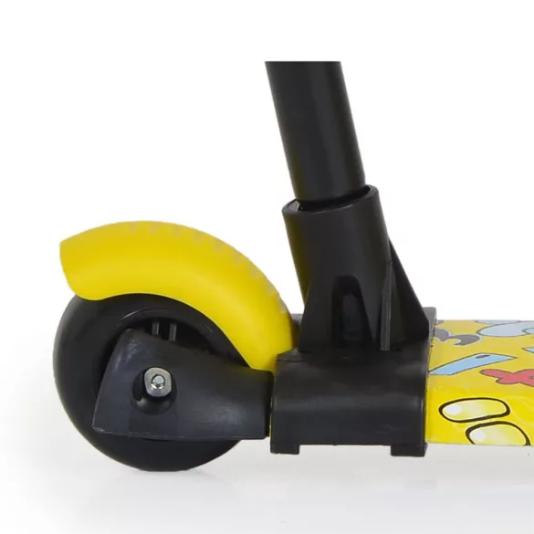 MONI Lollipop roller üléssel katicás sárga