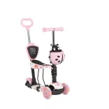 MONI Lollipop roller üléssel katicás pink