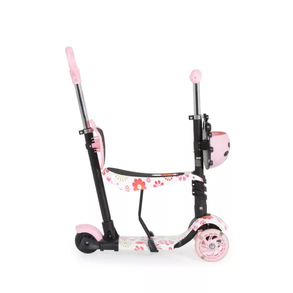 MONI Lollipop roller üléssel katicás pink