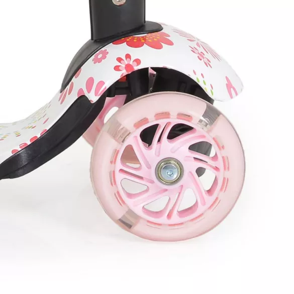 MONI Lollipop roller üléssel katicás pink