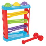 PILSAN Mini golyópálya 03351 műanyag színes, 3 golyóval