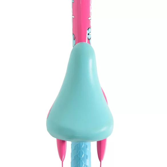 2B futóbicikli carbonszálas, 20kgig, emelhető ülés PINK/KÉK
