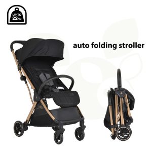 Cangaroo Easy Fold sport babakocsi - Fekete LIMITÁLT