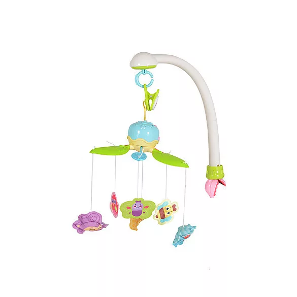 LULLABY zenélő forgó kisállatokkal
