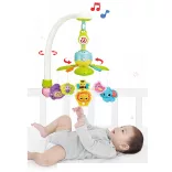 LULLABY zenélő forgó kisállatokkal