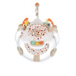 MONI Magic fun baba ugráló pasztel játékkal bézs