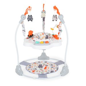 MONI Magic fun baba ugráló pasztel játékkal narancs