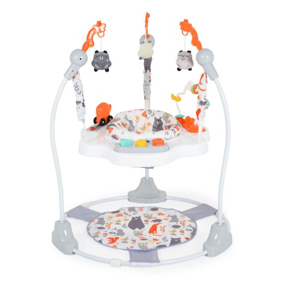 MONI Magic fun baba ugráló pasztel játékkal narancs