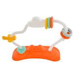 MONI Magic fun baba ugráló pasztel játékkal narancs