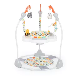 MONI Magic fun baba ugráló pasztel játékkal szürke