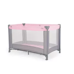 SOLO összecsukható utazóágy 1 szintes PINK