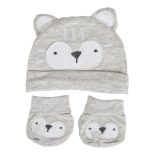 REY sapka és kiscipők SZÜRKE