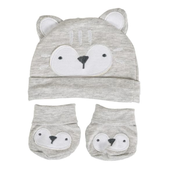 REY sapka és kiscipők SZÜRKE