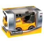 Pilsan 4 féle kisteherautó 20cm SÁRGA