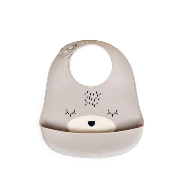 Cangaroo Oscar szilikon előke szürke