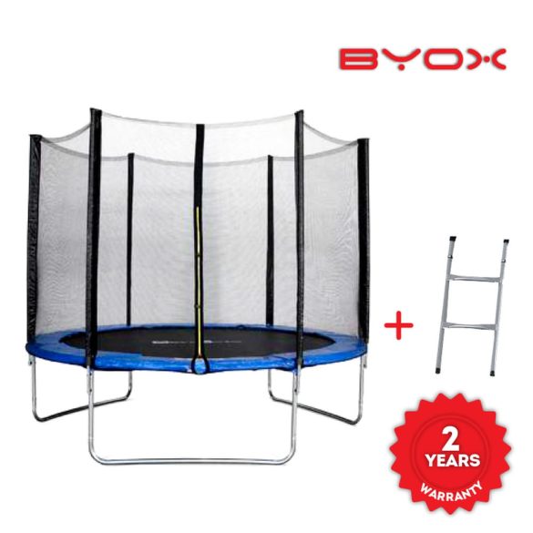 BYOX Trambulin 10 nagy 304cm kék