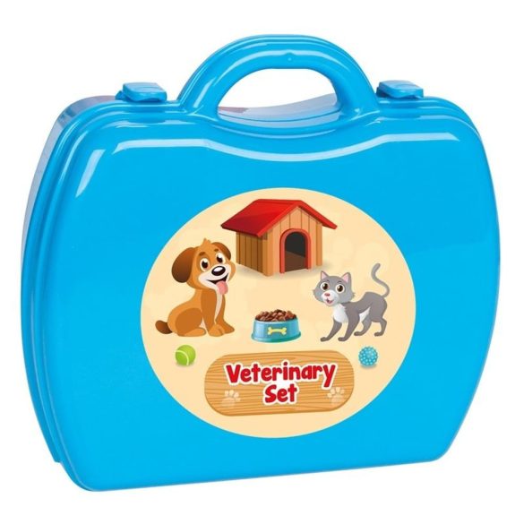 Pilsan állatorvos bőrönd szett műanyag KÉK