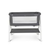 MONI Kalinihta újszülött babaágy önálló, 11 kg, 1 szint fehér láb grafit