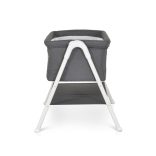 MONI Kalinihta újszülött babaágy önálló, 11 kg, 1 szint fehér láb grafit