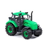 Polesie Toys  91222 lendkerekes, hátrahúzós traktor ZÖLD