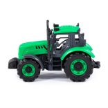 Polesie Toys  91222 lendkerekes, hátrahúzós traktor ZÖLD