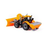 Polesie Toys  91772 lendkerekes, hókotró traktor SÁRGA