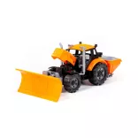 Polesie Toys  91772 lendkerekes, hókotró traktor SÁRGA