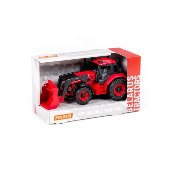 Polesie Toys  91864 tolólapátos traktor PIROS