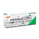 POLESIE Toys lendkerekes  traktor dönthető utánfutóval ZÖLD