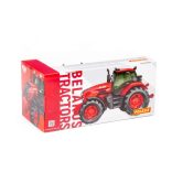 POLESIE 91857 kistraktor exkavátor+kanál 26cm PIROS