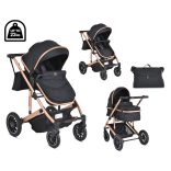 MONI Thira 0-22kg babakocsi sport/mózes fekete