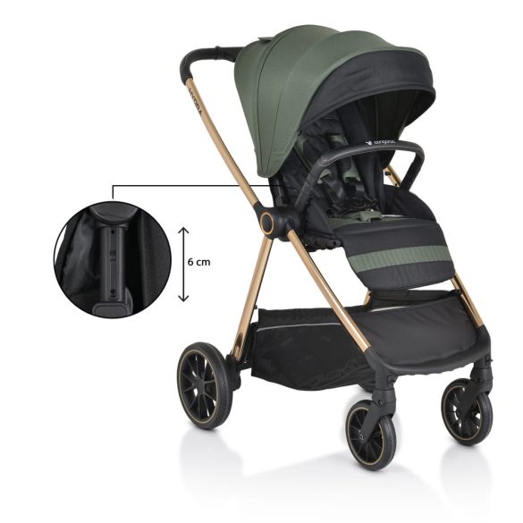 Cangaroo Hydra 2in1 babakocsi zöld