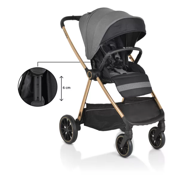 Cangaroo Hydra 2in1 babakocsi szürke