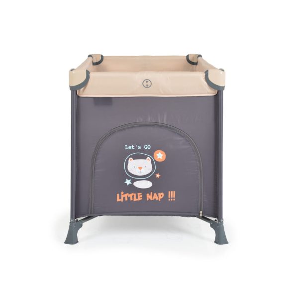 MONI Tommy összecsukható utazóágy 2 szintes, kibújós bézs