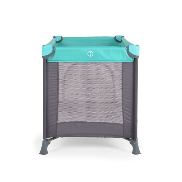 MONI Tommy összecsukható utazóágy 2 szintes, kibújós türkiz