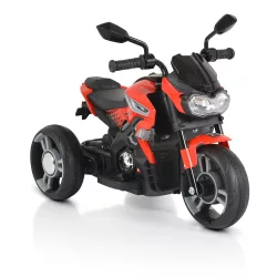 MONI BO Colombo motor 3 kerekű 12V PIROS