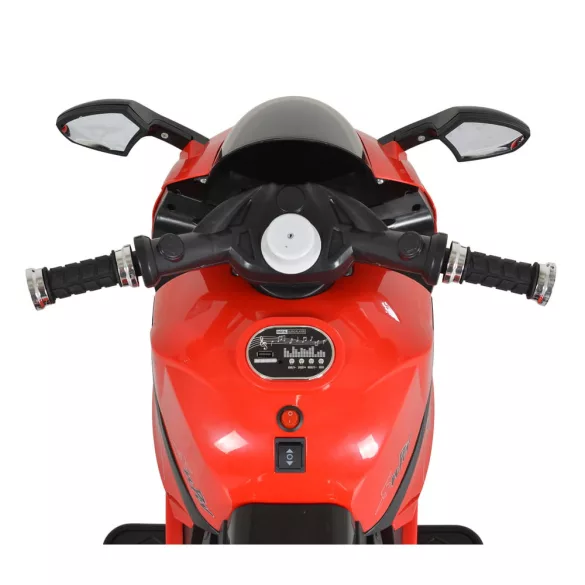 BO Comet 6V 3kerekű elektromos kismotor PIROS