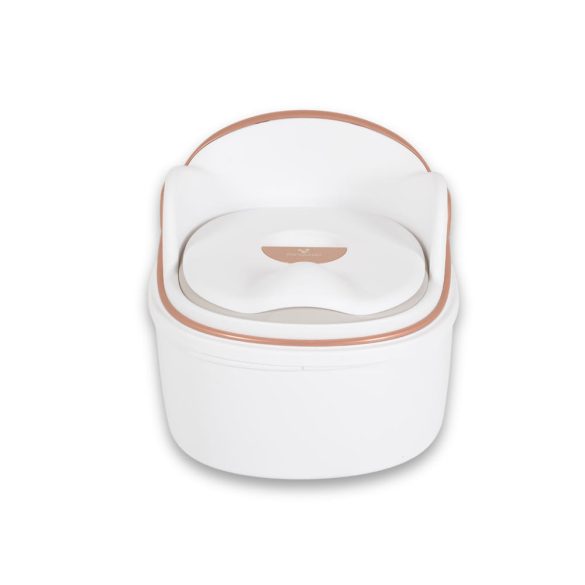 RUM BABA 2in1 bili átalakítható wc szűkítő+fellépő, szilikon ülés FEHÉR