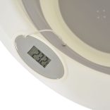 TERRA összecsukható kád digitális hőmérővel SZÜRKE