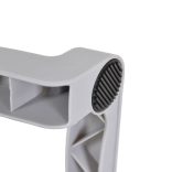 TERRA összecsukható kád digitális hőmérővel SZÜRKE