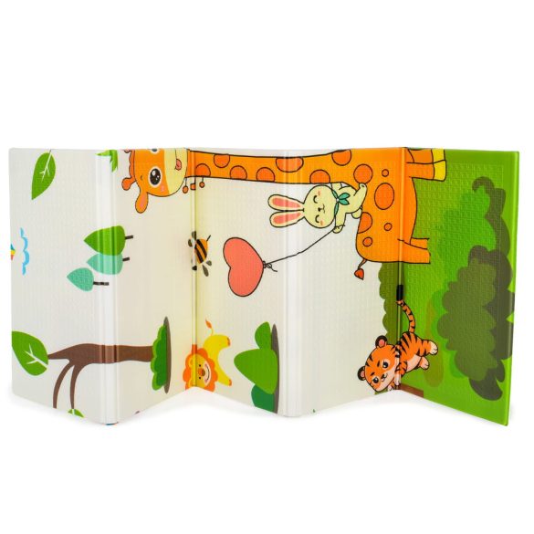 Moni Toys kétoldalas habtapi (120*180 cm) - Zsiráf és barátai