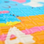 Moni Toys kétoldalas habtapi (120*180 cm) - Zsiráf és barátai