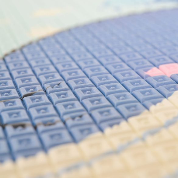 Moni Toys Xpe játszószőnyeg 180x100cm rózsa