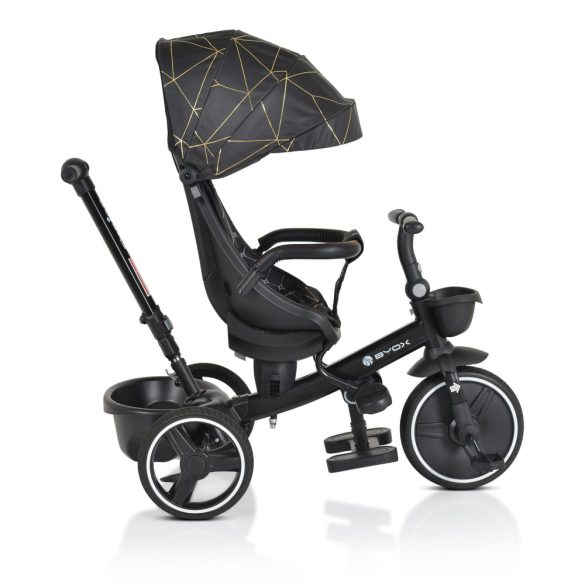 FUSION tricikli FEKETE