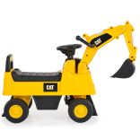 CAT ÚJ ráülős homlokrakodógép kanalas gémmel zenélő SÁRGA