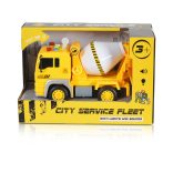 MONI betonkeverő hangokkal, fényekkel SÁRGA