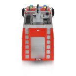 KISAUTÓ tűzoltóautó pumpás CITY 1:16 PIROS