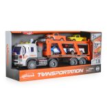 KISAUTÓ autómentő 4 kisautóval 1:16 SÁRGA/FEHÉR